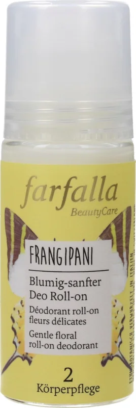 farfalla Deo roll-on frangipani, 50 ml Begränsad tid