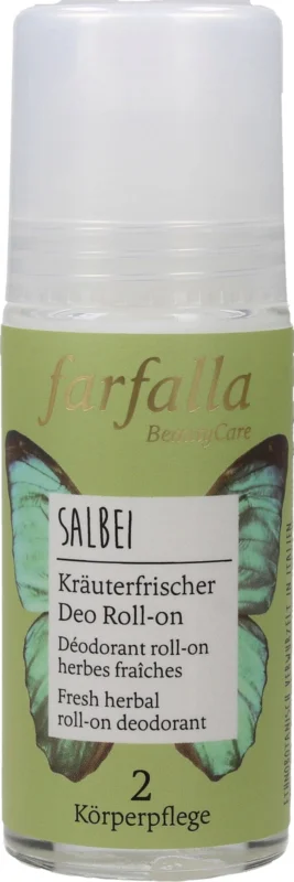 farfalla Deo roll-on salvia, 50 ml I lager