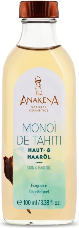 Anakena Monoi de Tahiti Hud- & Hårolja, 100 ml Kampanjpris