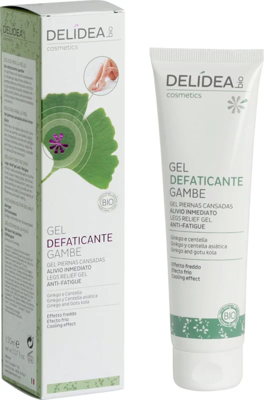 Endast denna vecka Delidea Anti-Fatigue Legs Relief Gel - gel för trötta ben, 150 ml