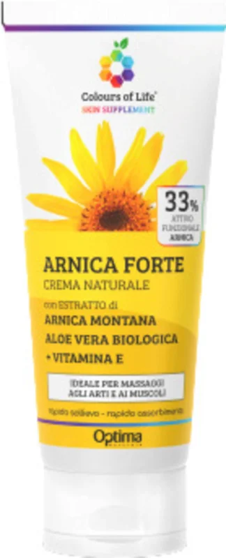 Säker betalning Optima Naturals Colours of Life Arnica Forte Kräm 33%, 100 ml