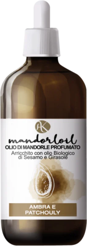 Alkemilla Eco Bio Cosmetic Mandorloil doftande mandelolja, Söt Tahiti-vanilj (250 ml) Kundfavorit