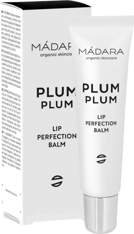 MÁDARA Organic Skincare Plum Plum Lip Balm - läppbalsam, 15 ml Populärt val