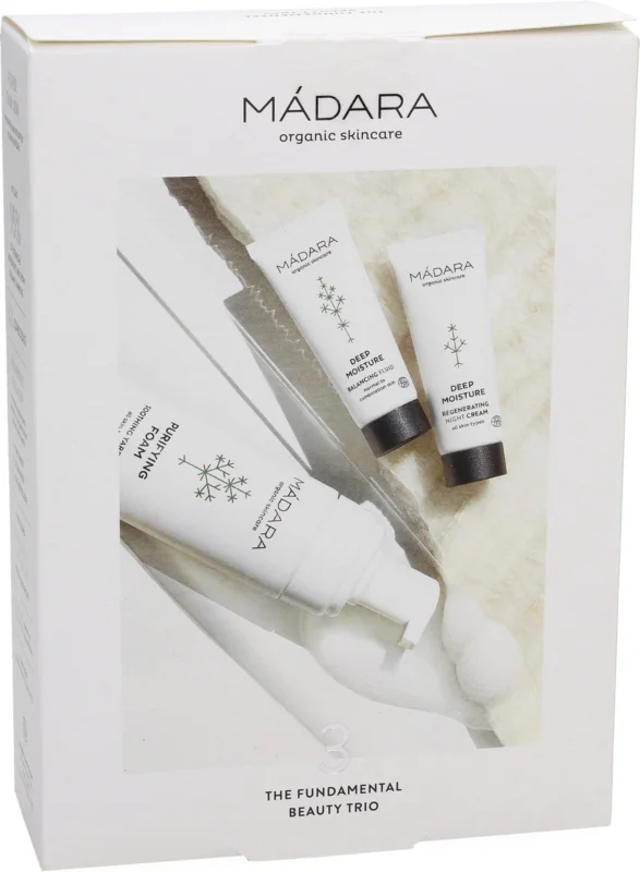 Kampanjpris MÁDARA Organic Skincare Become Organic The Fundamental Beauty Trio Set