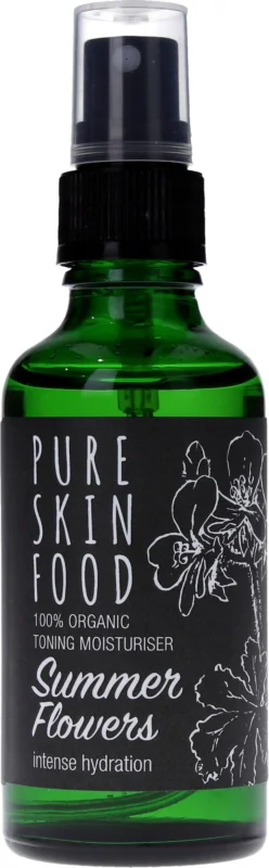 PURE SKIN FOOD Organic Toning Moisturiser Summer Flowers, 50 ml Fri frakt