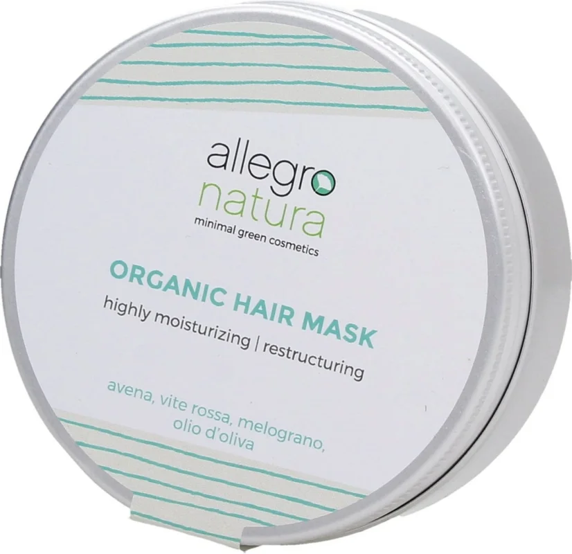Allegro Natura Oats, Red Grape & Pomegranate Omstrukturerande Hårmask, 200 ml Begränsad tid