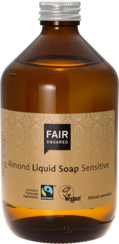 FAIR SQUARED Liquid Soap Sensitive Almond, 500 ml Sista chansen