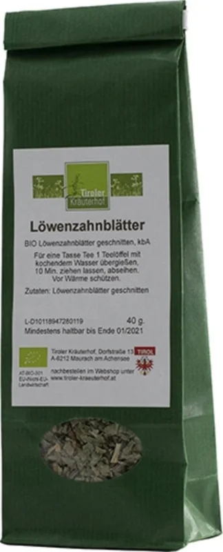 Tiroler Kräuterhof Ekologiskt Te Maskrosblad, 40 g Erbjudande