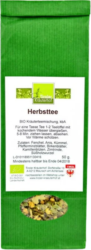 Tiroler Kräuterhof Höst Ekologiskt Örtte, 50 g Kundfavorit
