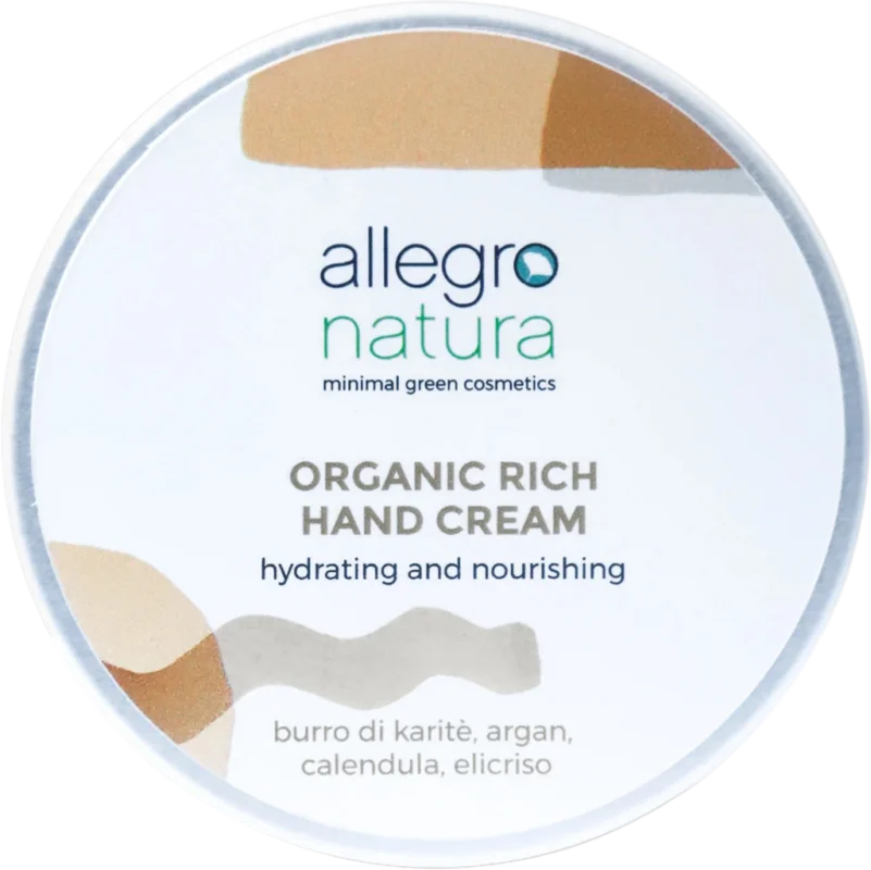 Kampanj Allegro Natura Argan & Shea Butter Nourishing Hand Cream, 50 ml