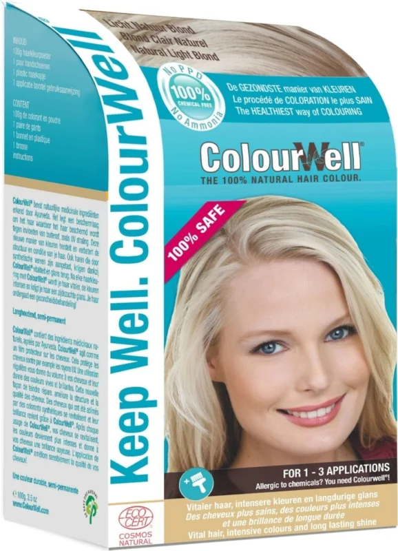 Begränsat antal ColourWell Hårfärg ljus naturlig blond, 100 g