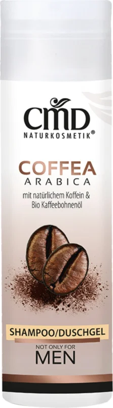 CMD Naturkosmetik Coffea Arabica 2in1 Shampoo & Duschgel, 200 ml risnedsättning