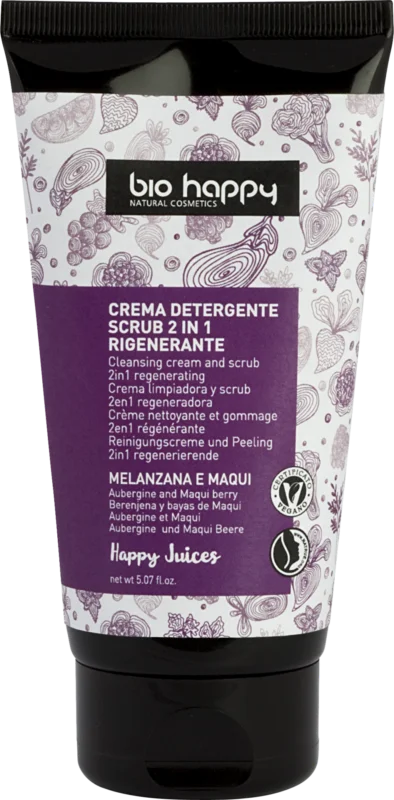Kundfavorit Bio Happy Happy Juices 2in1 Cleansing Cream & Scrub, 150 ml