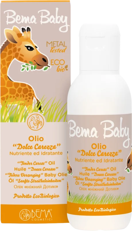 Premium BEMA COSMETICI Babyolja "Tender Caress", 125 ml