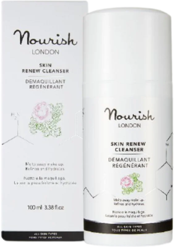 Nourish London Skin Renew Cleanser, 100 ml Fri frakt