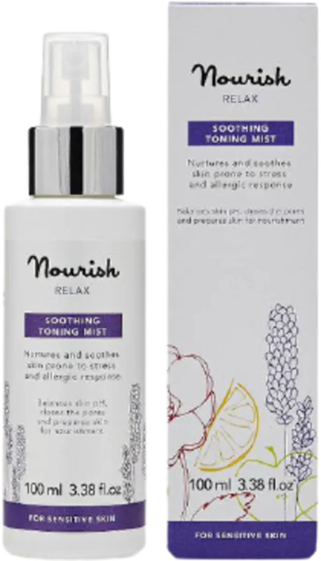 Begränsat erbjudande Nourish London Relax Soothing Toning Mist, 100 ml