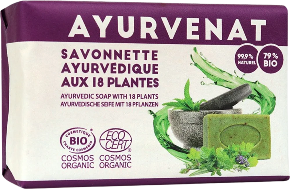AYURVENAT Ayurvedisk Tvål, 100 g risnedsättning