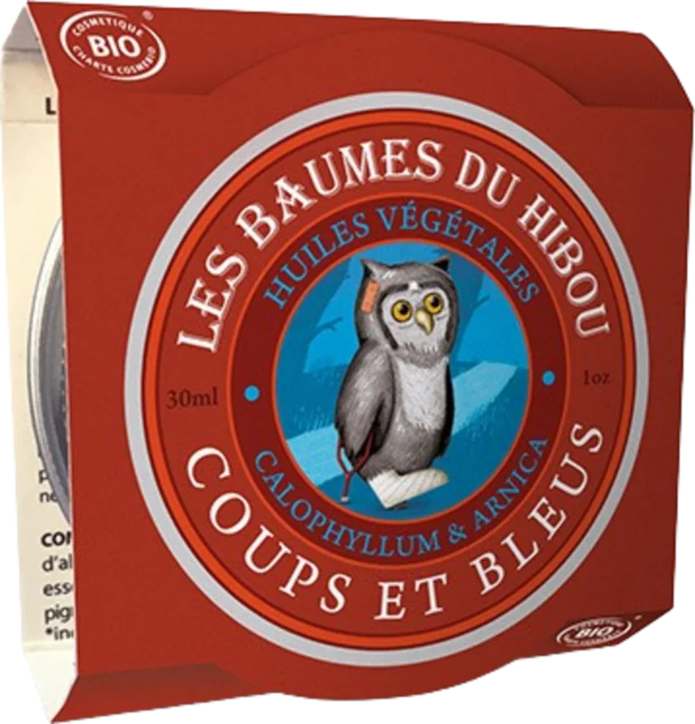 Köp online LES BAUMES DU HIBOU "Coups et Bleus" Balsam för blåmärken, 30 ml