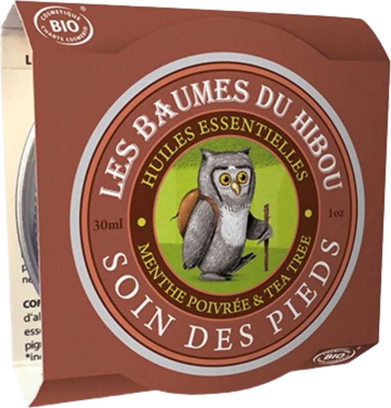 Rea LES BAUMES DU HIBOU "Soin des Pieds" Fotbalsam, 30 ml