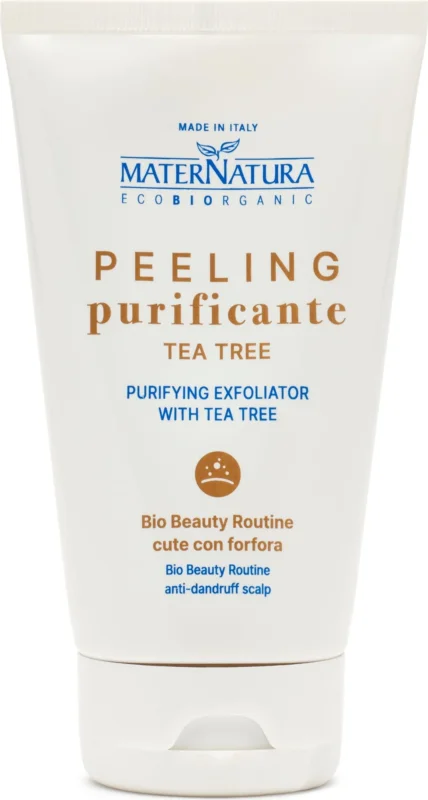 Lågt pris MaterNatura Anti-mjäll-hårbotten-peeling med teträd, 150 ml