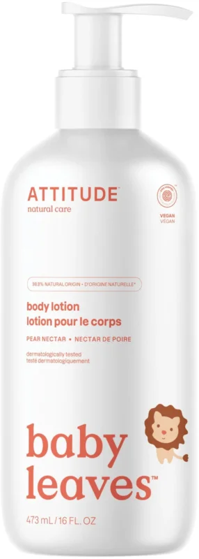 Attitude baby leaves Body Lotion Pear Nectar, 473 ml Lågt pris