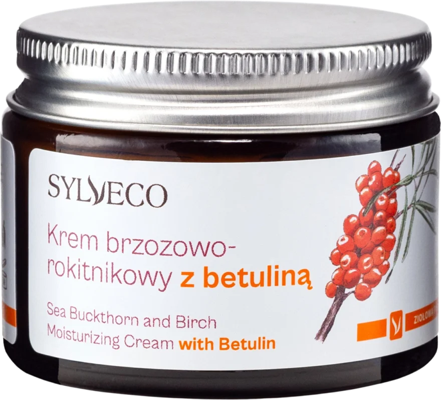 Sylveco Sea Buckthorn and Birch Moisturizing Cream with Betulin, 50 ml Köp nu