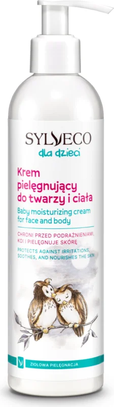 Sylveco Baby Moisturizing Cream For Face And Body, 300 ml Trygg betalning