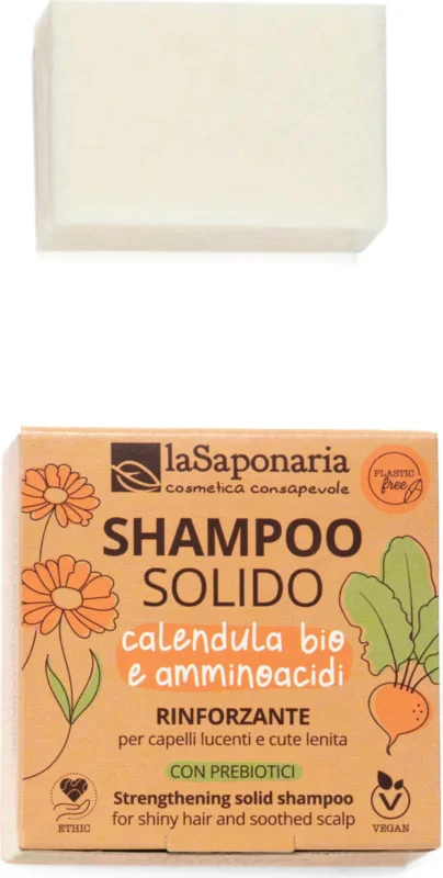 La Saponaria INNER Soothing Solid Shampoo, 50 g Expressleverans