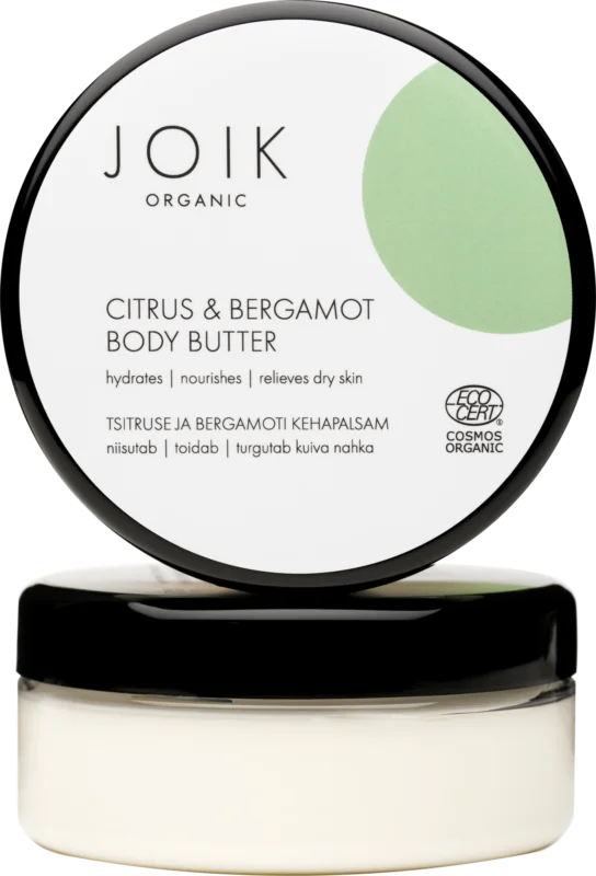 JOIK Organic Citrus & Bergamot Body Butter, 150 g Begränsat erbjudande