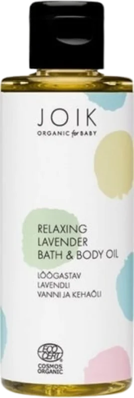 Premium JOIK Organic for BABY Relaxing Lavender Bath & Body Oil, 100 ml