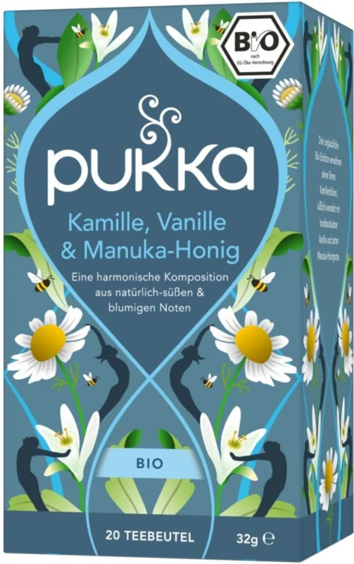 Lågt pris Pukka Ekologiskt Örtte med Kamomill, Vanilj och Manuka Honung, 20 st. (32 g)