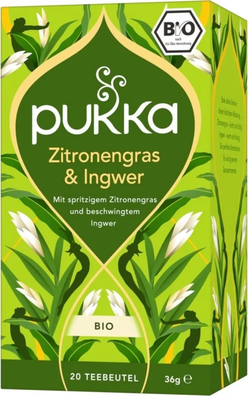 Fynd Pukka Citrongräs & Ingefära Ekologiskt Örtte, 20 st. (36 g)