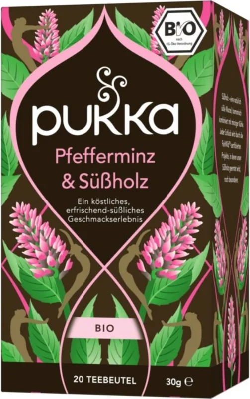 Pukka Pepparmynta & Lakritsrot Organiskt Örtte, 20 st. (30 g) Bästa pris