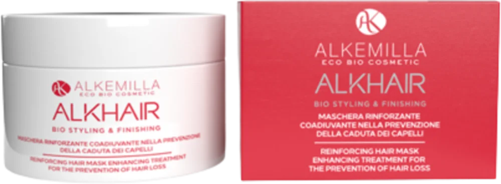 I lager Alkemilla Eco Bio Cosmetic ALKHAIR Stärkande hårmask, 200 ml