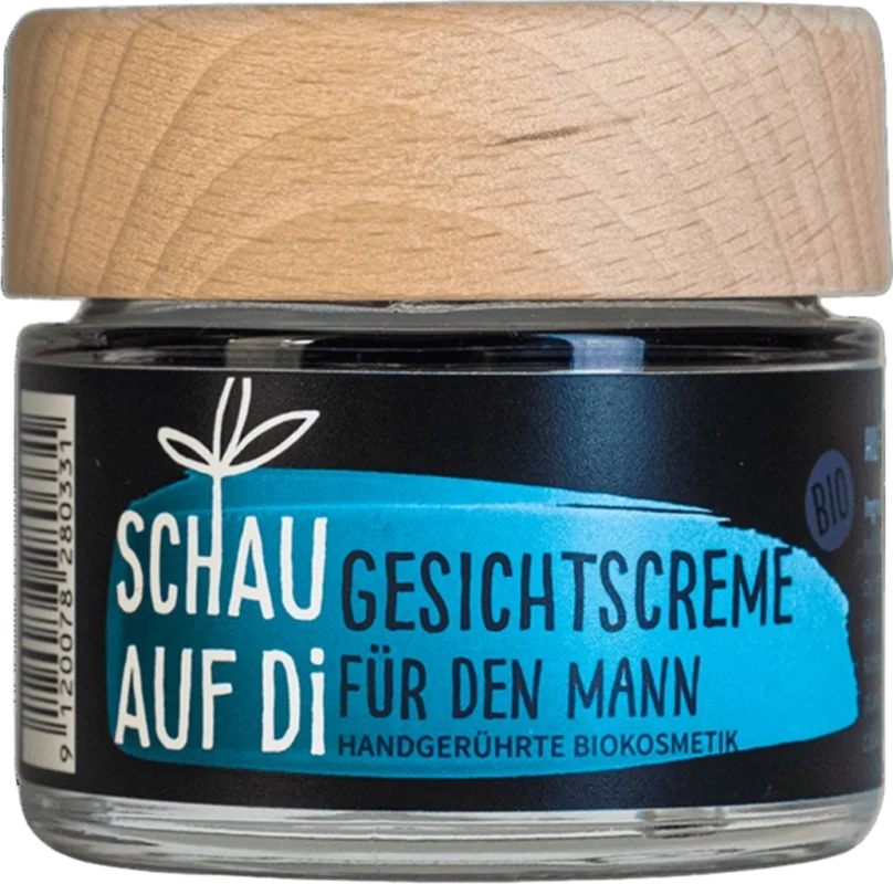 Sista chansen Schau auf di Ansiktskräm "För mannen", 50 ml