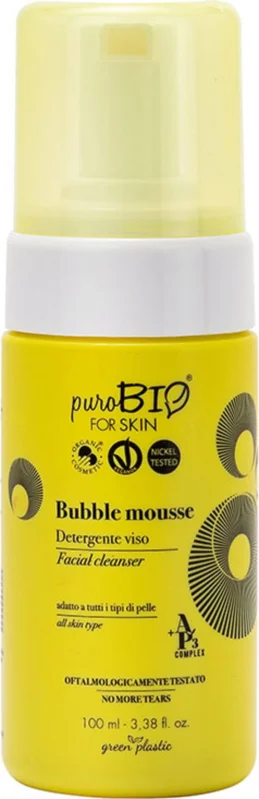 Outlet puroBIO cosmetics forSKIN AP3 Bubble Mousse Facial Cleanser, 100 ml