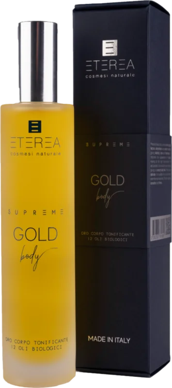 Eterea Cosmesi Naturale Supreme Gold Body Oil, 100 ml Trygg betalning