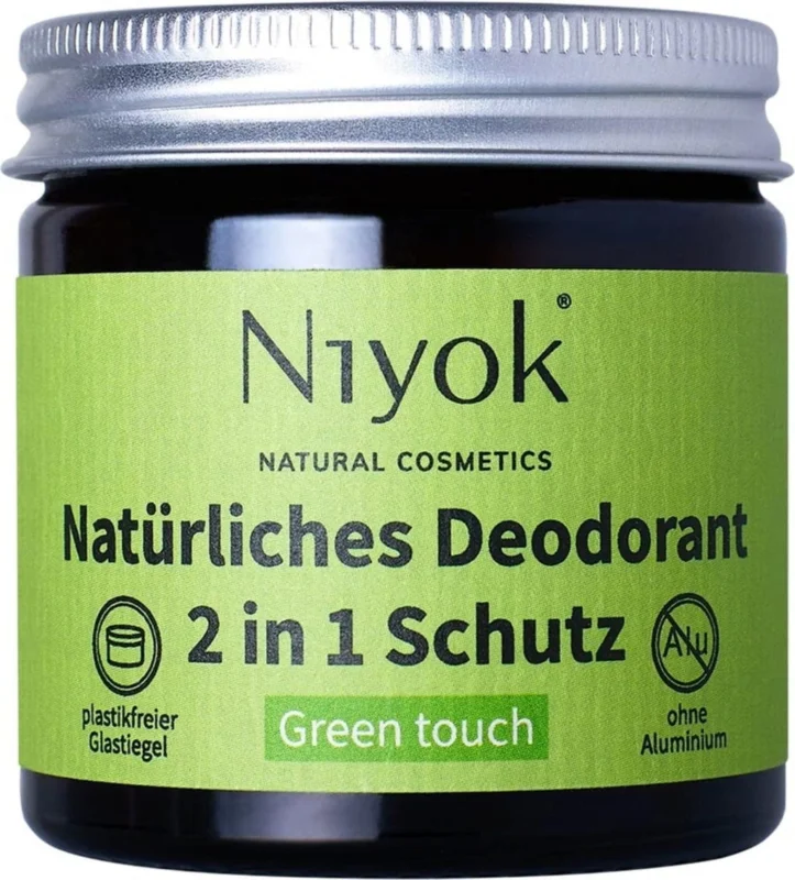 Snabb frakt Niyok 2in1 Deo & Antitranspirant Green Touch, 40 ml