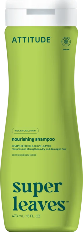 Attitude Super Leaves Nourishing & Strengthening Shampoo, 473 ml Expressleverans