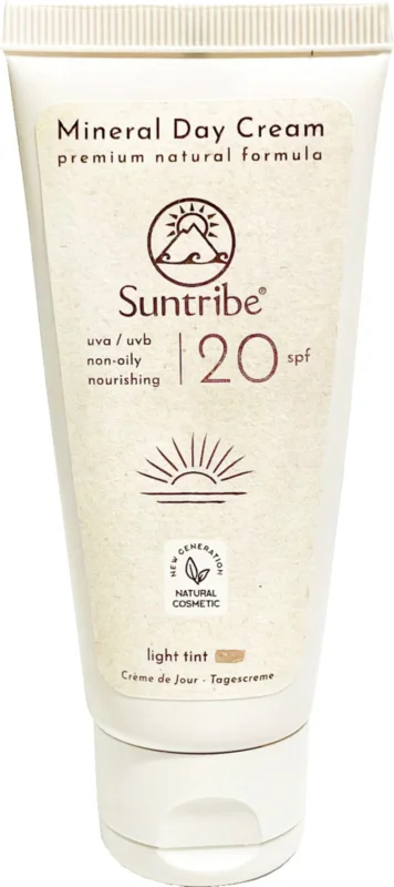 Suntribe Mineral Day Cream SPF 20, 40 ml I lager