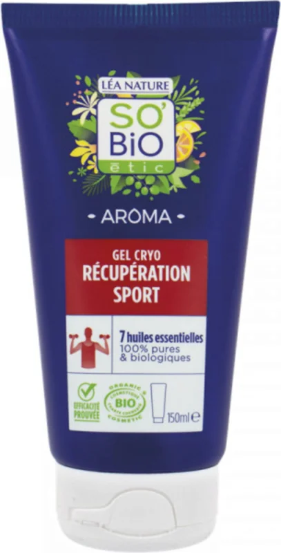 Populär LÉA NATURE SO BiO étic Aroma Menthol Sports Gel, 150 ml