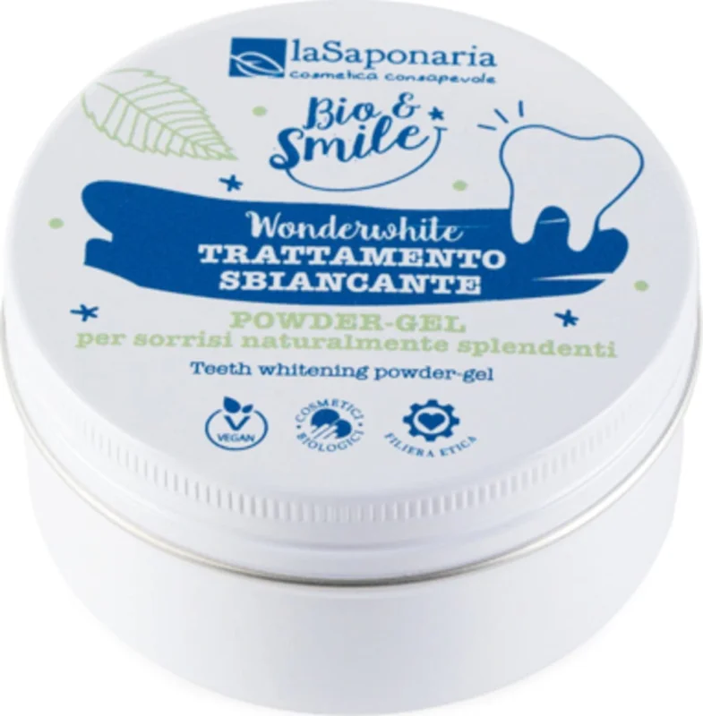La Saponaria WonderWhite Whitening Tooth Powder Gel, 50 g Erbjudandepris