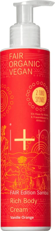 i+m Fair Edition Sambia Rich Body Cream Orange Vanille, 200 ml Nedsatt pris