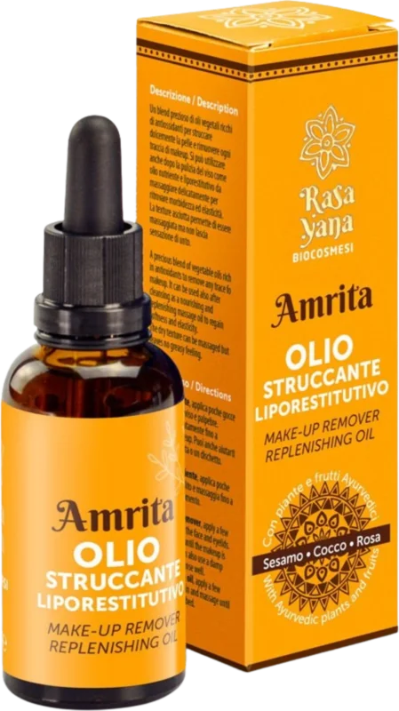 Begränsad tid Rasayana AMRITA Make-up Remover Replenishing Oil, 50 ml