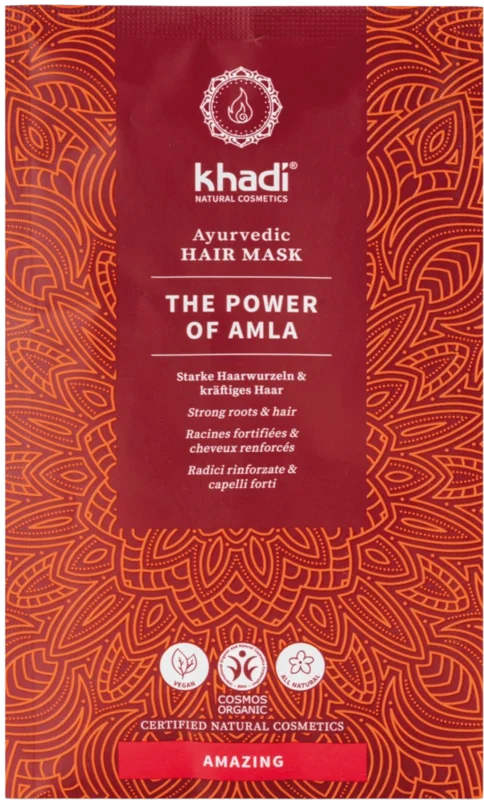 Sista chansen Khadi® Ayurvedic Hair Mask The Power of Amla, 50 g
