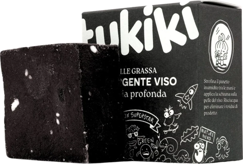 Lägg i varukorgen Tukiki Detox Face Wash Bar Charcoal & Green Coffee, 70 g