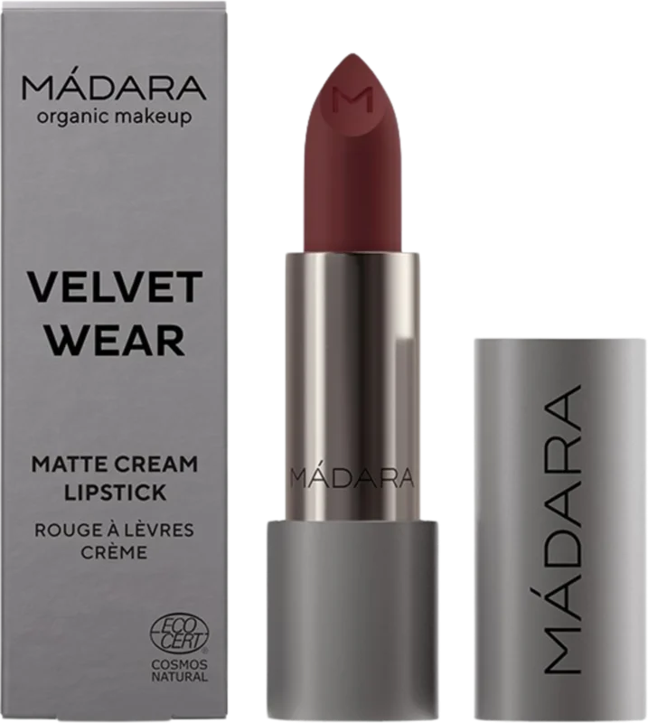 MÁDARA Organic Skincare Velvet Wear Matte Cream Lipstick, 31 Cool Nude (3,80 g) Snabb leverans