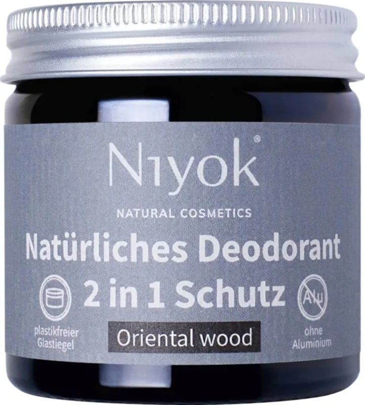 Niyok 2in1 Deo & Antitranspirant Oriental Wood, 40 ml Fynd
