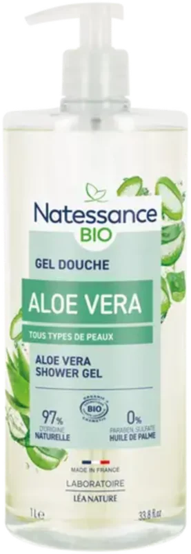 I lager Natessance Duschgel Aloe Vera, 1 l