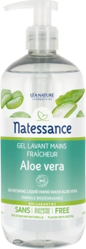 Sista chansen Natessance Aloe Vera Handtvättgel, 500 ml